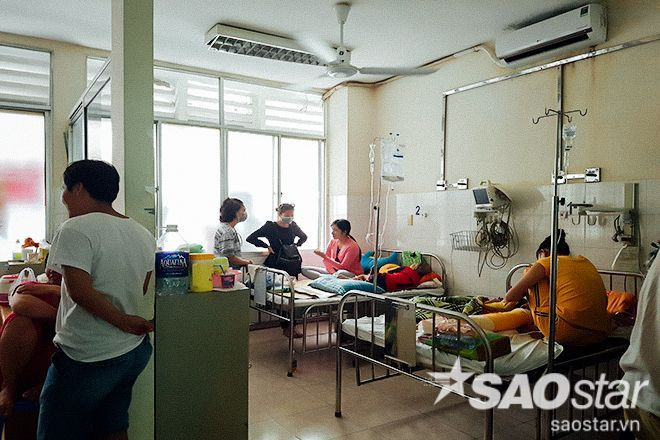 Phòng chăm sóc đặc biệt, nơi bé Trần Đình Bảo nằm điều trị nhiều tháng nay.