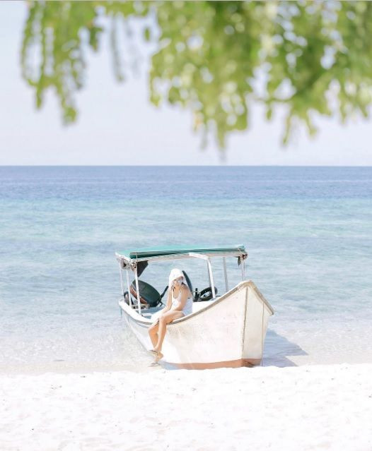 Những bước màu trong vắt tinh khôi như thế này luôn tạo được cảm giác dễ chịu nên cực kỳ thích hợp cho những ai theo phong cách du lịch.