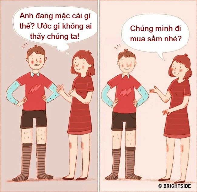Bằng cách nào đó, tình yêu chân chính sẽ luôn lấn át mọi nỗi xấu hổ, tự ti của con người.