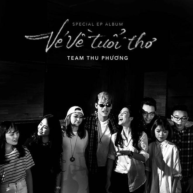 Hình ảnh ấn tượng của đội Thu Phương trong album mới.