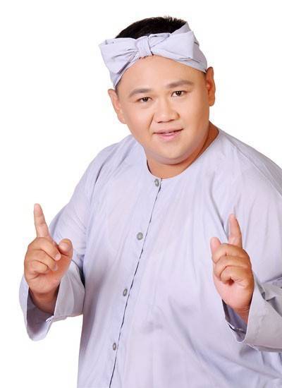 Hình ảnh thân quen của Minh Béo trong chương trình “Lục lạc vàng”. Ảnh: NVCC.