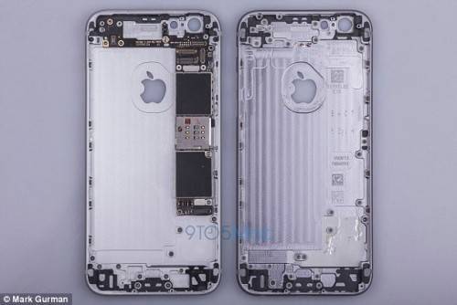 Hình ảnh "nội thất" của iPhone 6S rò rỉ trên mạng 