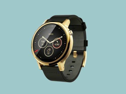 Mẫu Moto 360 thế hệ hai vẫn dữ kiểu dáng mặt tròn được nhiều người ưa thích của phiên bản trước