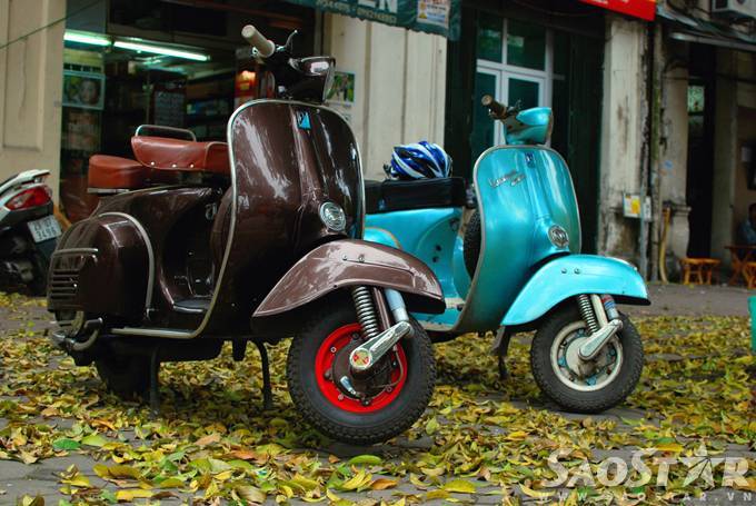 Những con phố lá tạo nên những khung hình ngẩn ngơ, làm chậm cả nhịp sống hối hả.