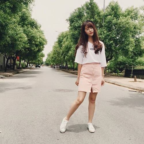 saostar - slit skirt - sao - hot teen (8)