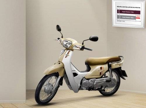  Màu sắc mới, trẻ trung hơn của Honda Dream.