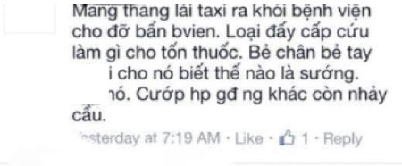 Những lời buộc tội người lái taxi bằng những ngôn từ như "thằng"... khiến nhiều người phải giật mình.