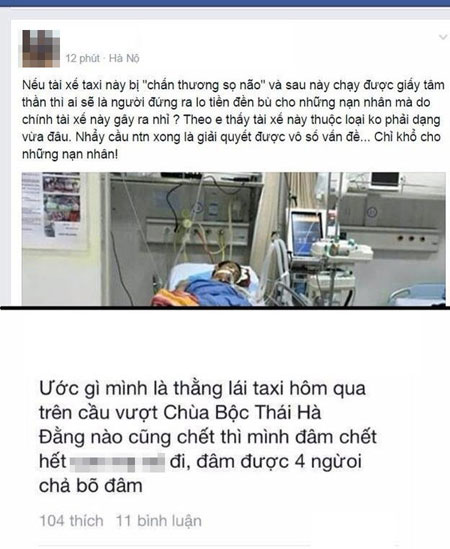 Những dòng bình luận vô cảm đến đáng sợ của các bạn trẻ.