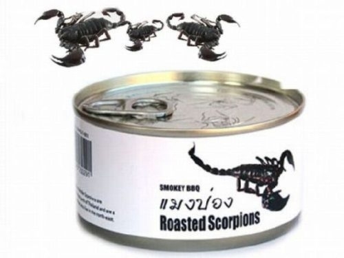 Bò cạp đóng hộp, không dành cho kẻ yếu tim