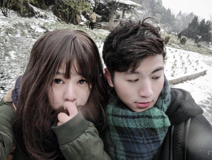 Đến tóc cũng đóng băng. Ảnh: mynoreo