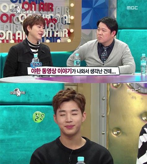 Kyuhyun kể lại câu chuyện Henry mang máy tính vào nhà tắm để xem phim "nóng".