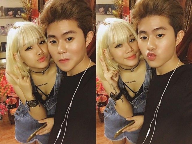 Là 2 chị em thân thiết ở ngoài đời, tuy nhên 'Bờ vai anh là của riêng em' lại là sản phẩm âm nhạc chung đầu tiên của Yến Lê và Fame Chí Thành.