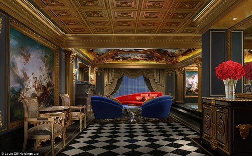 Khách sạn có 200 phòng. Mỗi phòng được xây dựng như một căn nhà nhỏ với diện tích đa dạng từ 185 mét vuông đến 2.787 mét vuông.