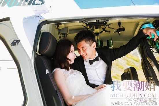 Công bố thêm ảnh cưới ở New Zealand của cặp đôi.