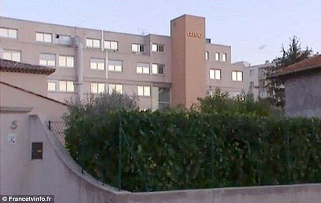 Bệnh viện Cannes-la-Bocca . Ảnh: Daily Mail