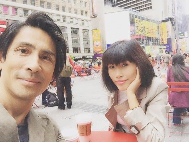 Hình ảnh cặp đôi đi chơi tại Mỹ tháng 6.2015