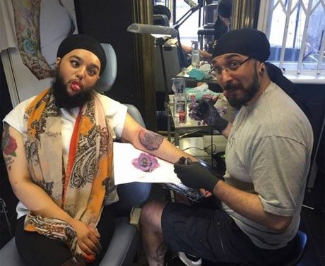  Giờ đây, Harnaam Kaaur trở nên nổi tiếng vì diện mạo dị biệt của mình. 