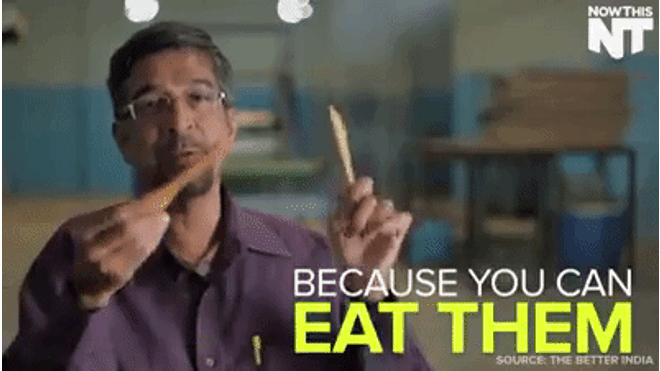 Ước mơ thành sự thật của người lười rửa chén: Muỗng nĩa ăn được rồi! Ảnh 2