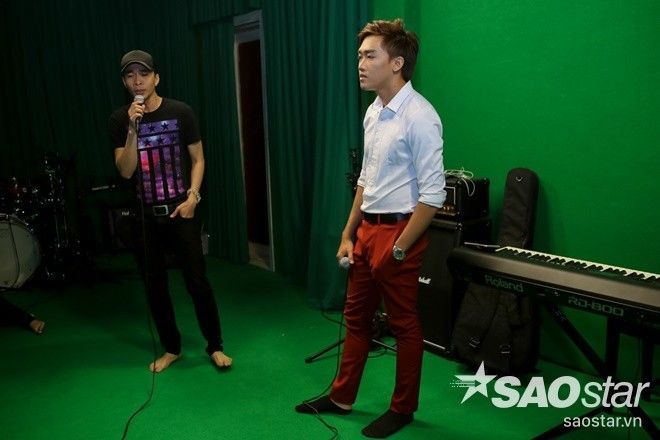 Hai thí sinh còn lại, Trường Sơn và Đình Phước cũng sẽ kết đôi trong một sáng tác của nhạc sĩ Lê Minh Bằng.