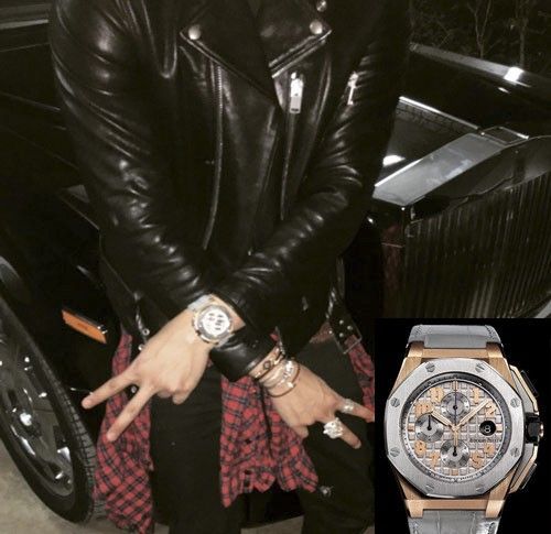 Sở thích sưu tầm đồng hồ bạc tỷ của Denis Đỗ. Trong ảnh là đồng hồ Piguet phiên bản giới hạn Lebron James có già khoảng 1 tỷ 300 triệu đồng.