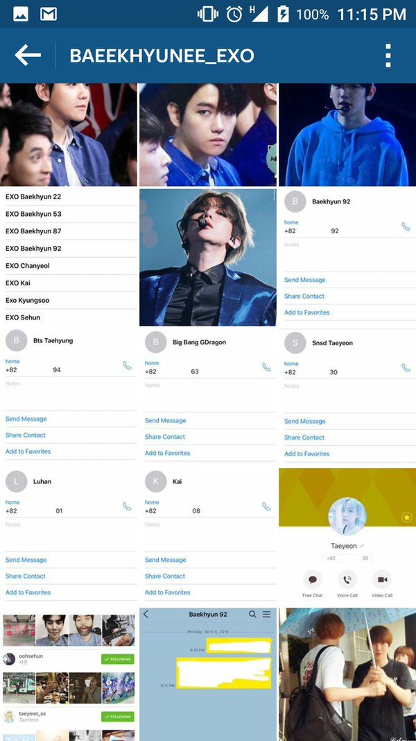 Trang bán số điện thoại của fan cuồng.