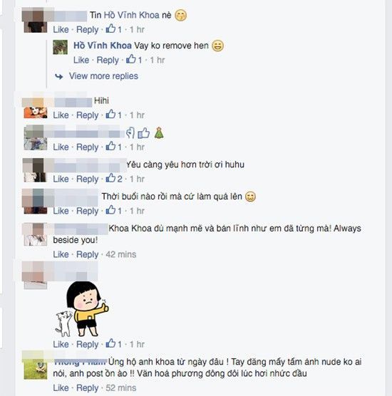 Rất nhiều người đồng tình và ủng hộ suy nghĩ của nam diễn viên.