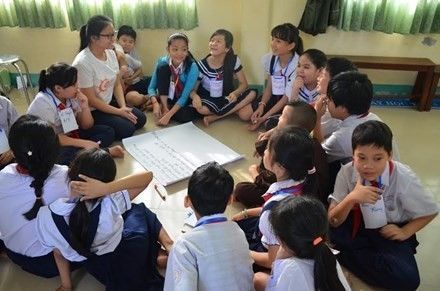 Một giờ học kỹ năng mềm tại lớp Bright Generation. 