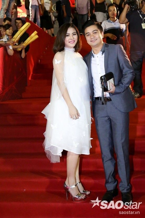 Vợ chồng diễn viên Vân Trang.