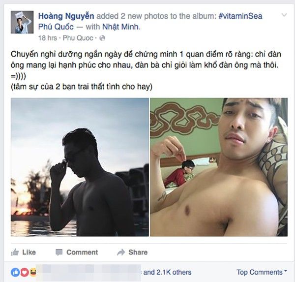 Hoàng Ku còn bất ngờ nói về mình và Nhật Minh là 2 bạn trai thất tình.