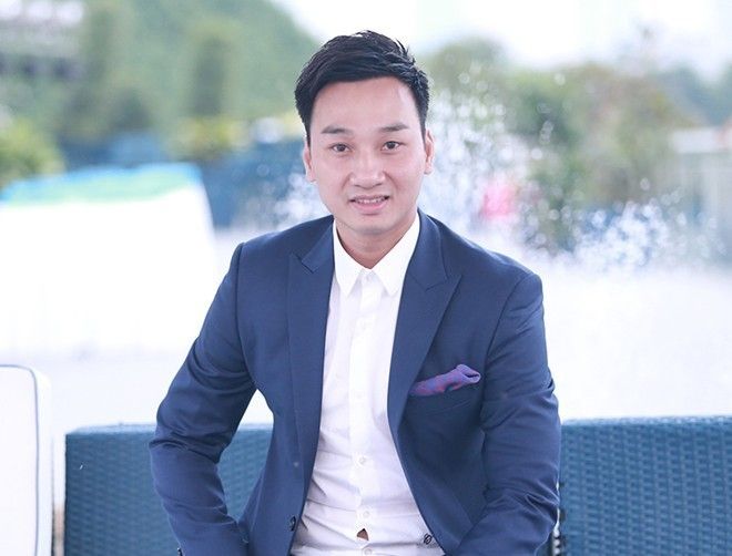 Thành Trung sở hữu ngoại hình sáng sân khấu và khả năng tương tác tốt khi dẫn chương trình.