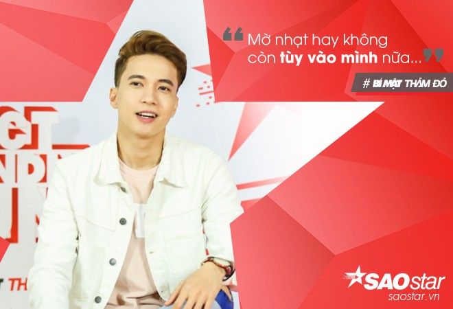 Trong "Bí mật thảm đỏ", S.T chia sẻ về nhận định của mọi người cho rằng mình là một thành viên mờ nhạt trong 365 band. Anh chàng khẳng định, việc có nổi trội hay không là quyết định của bản thân S.T. Nam ca sĩ muốn có sự chuẩn bị tốt nhất để tới thời điểm bùng nổ, mọi thứ đều hoàn hảo. Đồng thời anh cũng cho rằng, việc tỏa sáng bây giờ là vừa đúng lúc. Đây không phải là sự ăn may mà hoàn toàn là chiến lược của S.T.