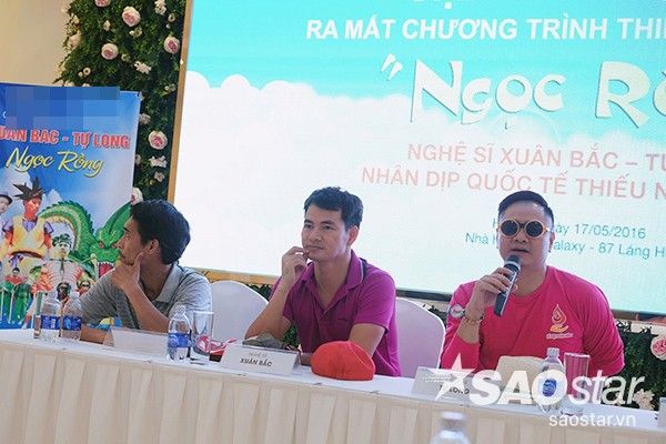 Xuân Bắc - Tự Long luôn là hai nghệ sĩ được các bé yêu thích.