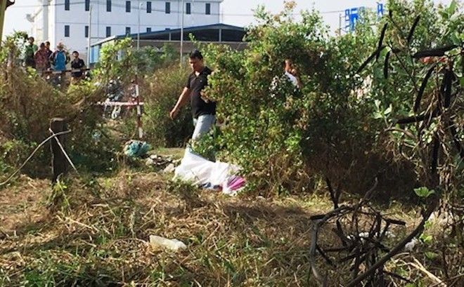 Thi thể bà Hương bị nhét trong bao tải, vứt ven chung cư Thạnh Mỹ Lợi, quận 2.