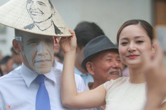 Lan Phương với hình ảnh gây nhiều tranh cãi.