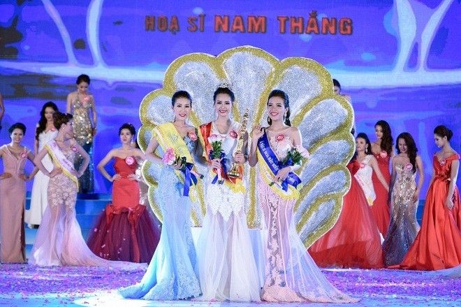 B người đẹp nhất cuộc thi.