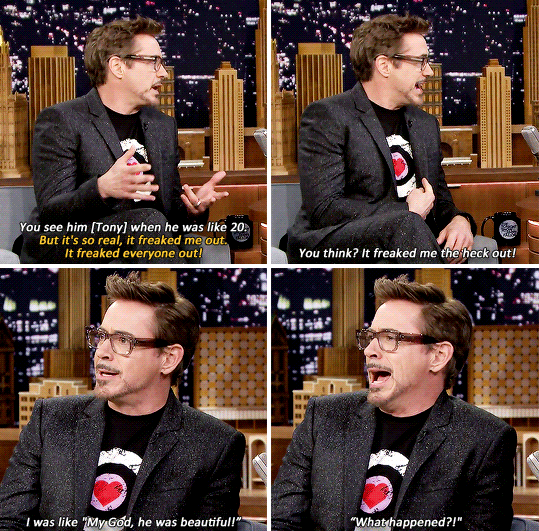 Đến tôi còn bất ngờ. Tôi nghĩ, "Lạy chúa, trông Tony thật đẹp! Chuyện gì đã xảy ra với anh ấy vậy?"