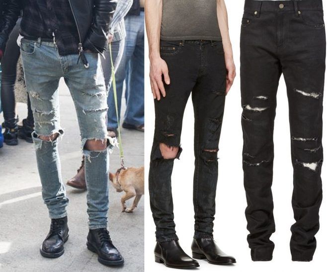 Với những dụng cụ ở trên bạn cũng có thể làm tương tự với quần Jeans.