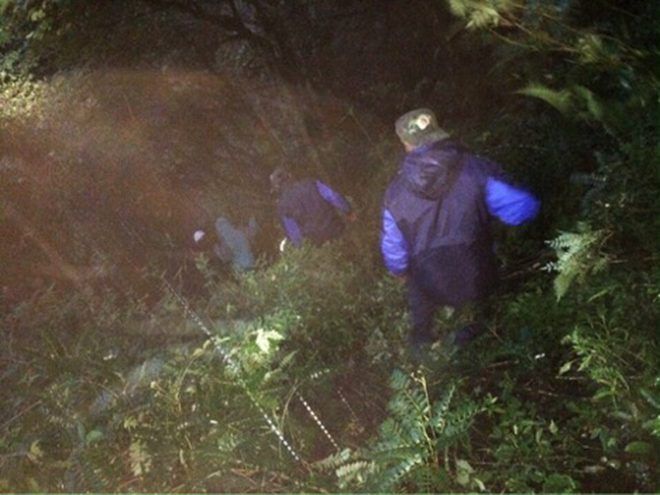 Đoàn cứu hộ băng rừng, lần tìm dấu vết du khách người Anh