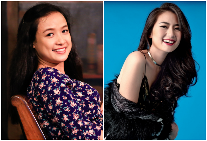 Hai diễn viên: Lê Bê La - Ngọc Lan.