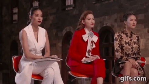 Chưa phát sóng, fashion ghế nóng của Khuê - Hà - Hương đã đủ chất 'chặt chém' Ảnh 2