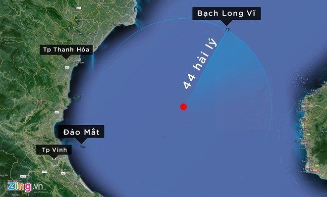 Vị trí máy bay CASA-212 mất liên lạc. Đồ họa: Nguyên Anh/GoogleMaps.