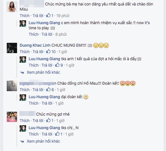 Nhạc sĩ Dương Khắc Linh cũng không quên vào chúc mừng đồng nghiệp.