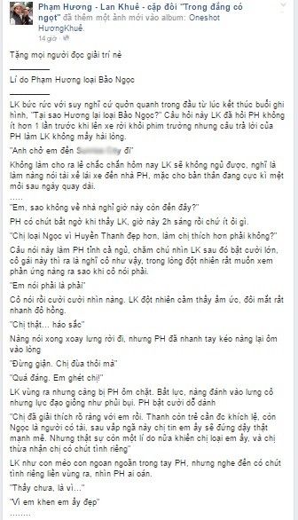 Còn dành thời gian để sáng tạo và kể những câu chuyện fanfic riêng cho cặp đôi.