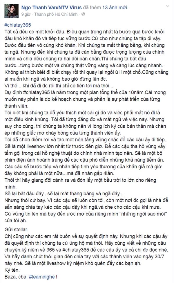 Dòng chia sẻ của Ngô Thanh Vân nhận được "cơn bão" quan tâm và chia sẻ của cộng đồng mạng.