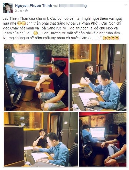 Hlv Noo Phước Thịnh bước đầu bật mí nhạc sĩ Nguyễn Hải Phong sẽ là người đứng sau giúp anh chàng huấn luyện các bé.