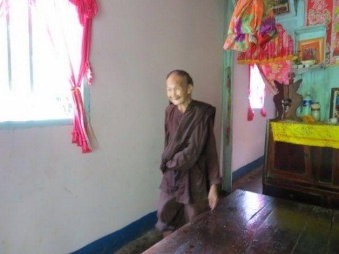 Cụ Phạm Thị Tưởng lúc còn sống.