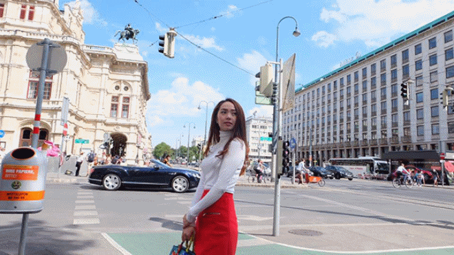 Dịu dàng hay cá tính, Minh Hằng cũng khiến fan 'mất máu' với loạt ảnh ở trời Tây Ảnh 2