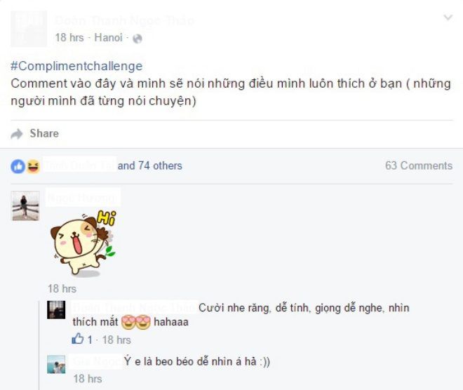 Nói chung là không khí mọi cuộc nói chuyện bỗng trở nên thật vui vẻ.