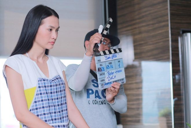 Dù ngoài đời hai đứa là bạn rất thân, nhưng trước khi vào quay cũng phải cùng ngồi lại trao đổi về kịch bản.