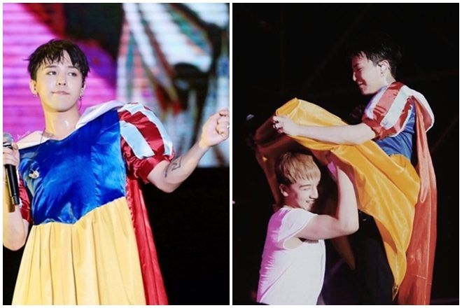 Anh chàng cực đáng yêu và...khó đỡ với bộ trang phục của mình.